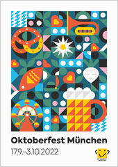 Platz 2 - Plakatdesign Wettbewerb zum Oktoberfest 2022